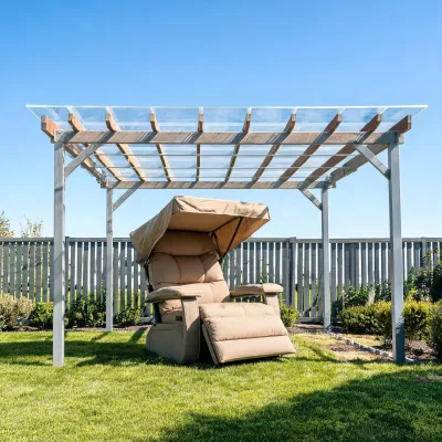 brylanehome oversized camp chair with canopy